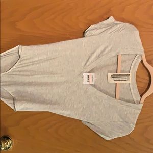 Free People Plunge Neck Bodysuit